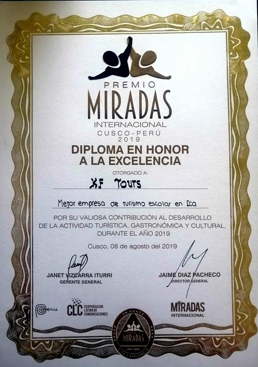 Premio Miradas Internacional 2019